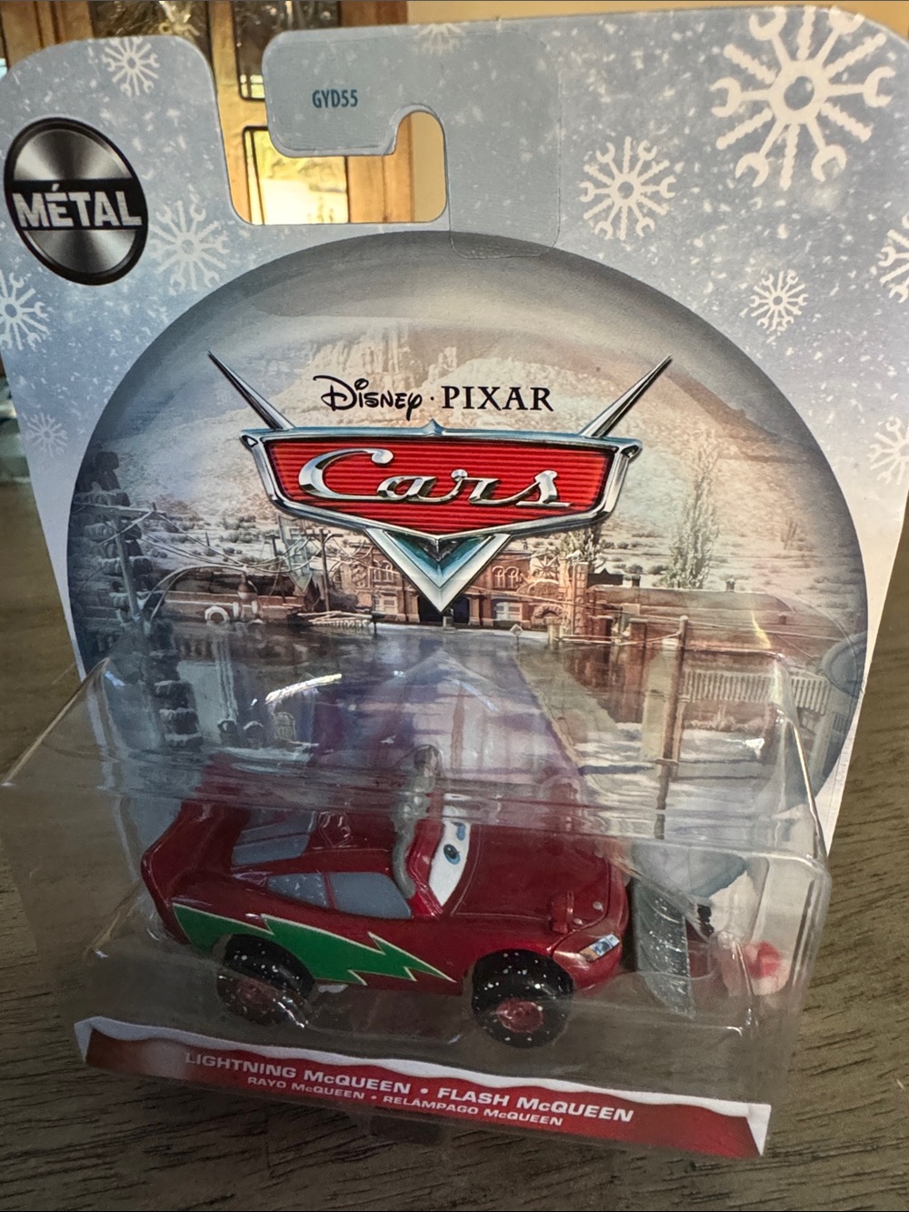 New Disney Pixar Cars Lightning McQueen Christmas Flash McQueen